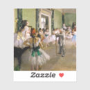 Search for vintage ballerinas stickers Edgar degas