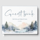 Search for winter wedding guest books Trendy