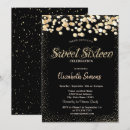 Search for black princess invitations Gold