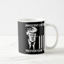 Search for guilty mugs President
