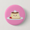 Search for pudding badges Kawaii