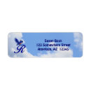 Search for r monogram return address labels Initial