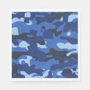 Search for camouflage napkins Blue