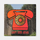 Search for phone number magnets Retro