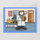 Search for medical reminder postcards Doctor