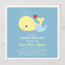 Search for whale baby shower invitations Cute