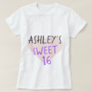 Search for 16th birthday tshirts Sweet 16