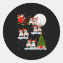 Search for funny english bulldog stickers Santa