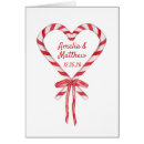 Search for candy cane heart postcards Bow