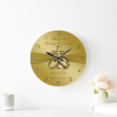 Search for golden wedding anniversary clocks Elegant