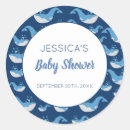 Search for boys whale baby shower stickers Beach