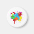 Search for paint splatter magnets Rainbow