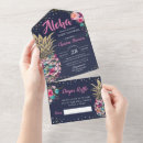 Search for pineapple baby shower invitations Hawaiian luau