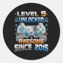 Search for 9 year old stickers Gamer