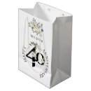 Search for 40th anniversary gift bags Elegant