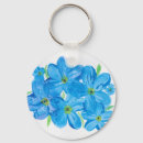 Search for forget me not key rings Blue