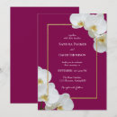 Search for white orchid wedding invitations Flower