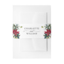 Search for christmas invitation belly bands Floral