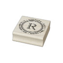 Search for unique return address rubber stamps Chic
