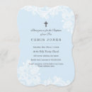 Search for chic christening invitations Boy