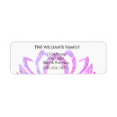 Search for holistic return address labels Floral