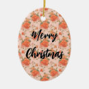 Search for pattern oval christmas tree decorations Floral