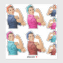 Search for rosie the riveter stickers Propaganda