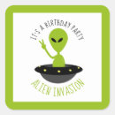 Search for alien invasion stickers Aliens
