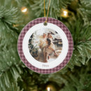 Search for plaid christmas tree decorations Vintage