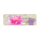 Search for lotus flower return address labels Zen