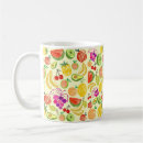 Search for avocado pattern mugs Fruit