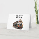 Search for steam train birthday cards Vintage