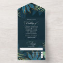 Search for palm tree leaf invitations Turquoise