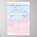 Search for baby gender reveal posters Cast your vote