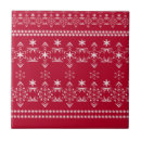 Search for snowflake pattern tiles Red
