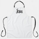 Search for christian quote aprons Jesus