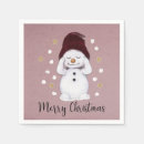 Search for snowman napkins Script