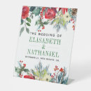 Search for christmas wedding tabletop signs Watercolor