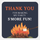 Search for campfire fun stickers Rustic