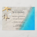 Search for starfish wedding invitations Sand