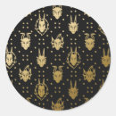 Search for dragon fantasy stickers Gold