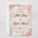 Search for stylish trendy romantic wedding invitations Floral rustic country watercolor