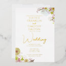 Search for rose gold floral border wedding invitations Traditional