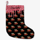 Search for santa sleigh christmas stockings Vintage