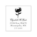 Search for rose rubber stamps Botanical