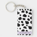 Search for cow spots key rings Farm animal