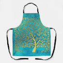 Search for peacock print aprons Leaves