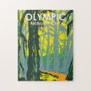 Search for rainforest puzzles Olympic national park