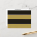 Search for black and white pattern postcards Gold