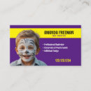 Search for unique artist business cards Colorful